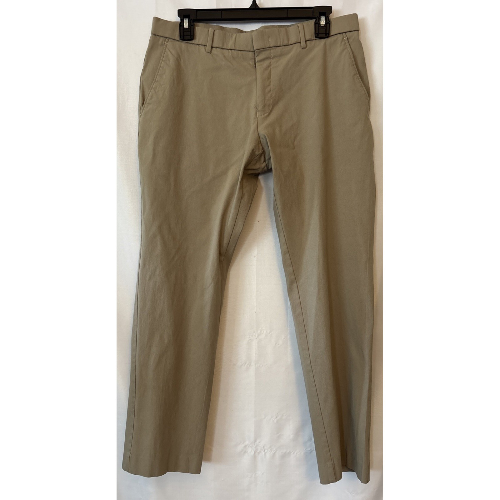 Tommy Hilfiger Men's Khaki Th Flex Series Pants Modern Fit Stretch 32x27 Actual